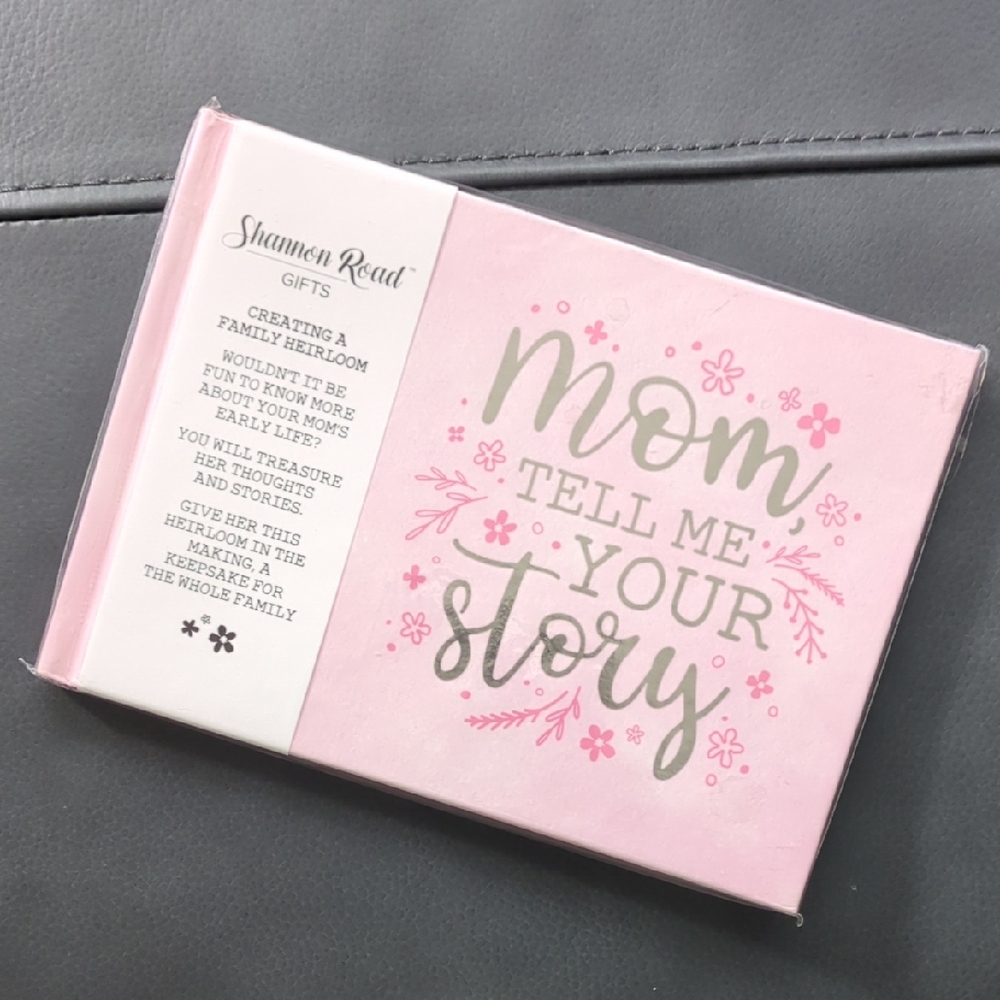 'Mom, Tell Me Your Story' Keepsake Journal Book
